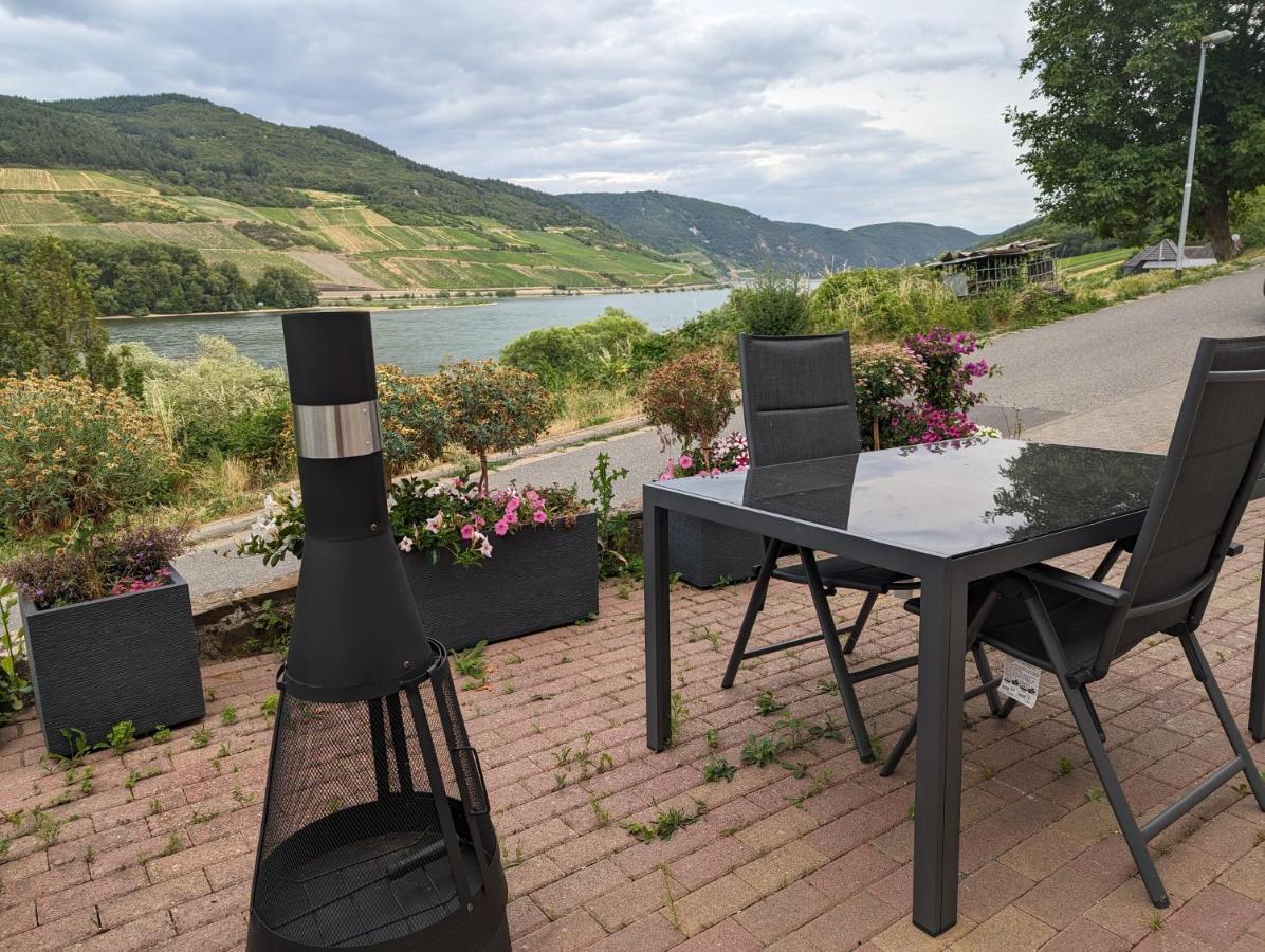 Ferienwohnung Rheinperle Niederheimbach Bagian luar foto